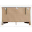 Commode Lorana G6590-D argent champagne avec poignées de tiroir chromées et faux cristaux décoratifs, finition texturée en relief-2037386594