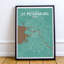 St. Petersburg City Map - No Frame Print-364481998