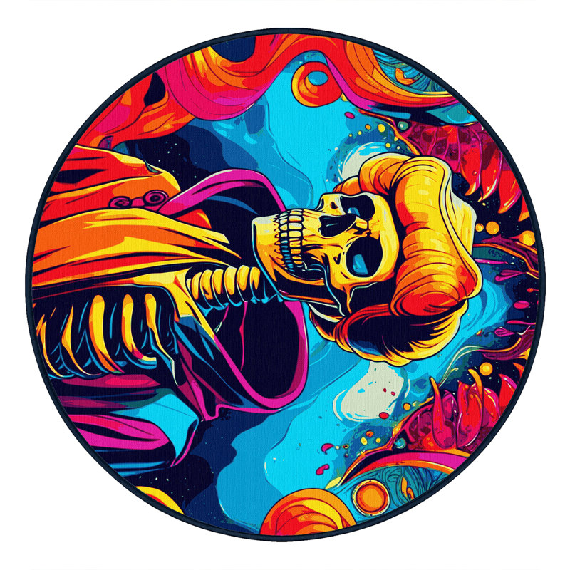Dazzling Delirium Rug, Round 4'