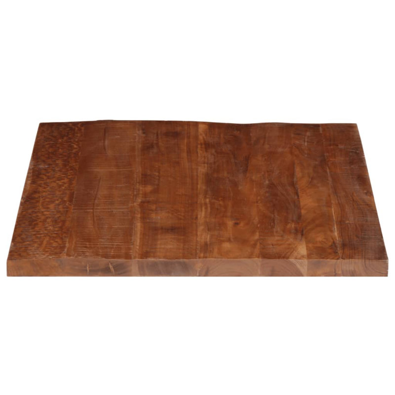 Solid Wood Table Top, 2.5cm H x 100cm W x 80cm D