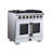 Capriasca 36 French Door Gas Range-116680787