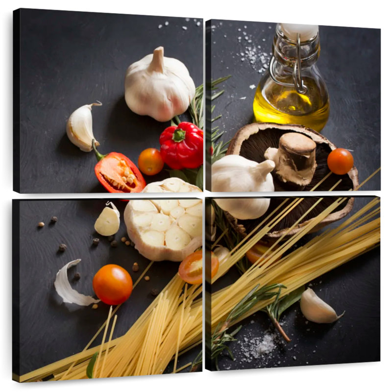 Yarlin Italian Spaghetti Recipe, 45" H x 45" W