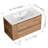 5 35.9'' Single Bathroom Vanity with Top-101092191
