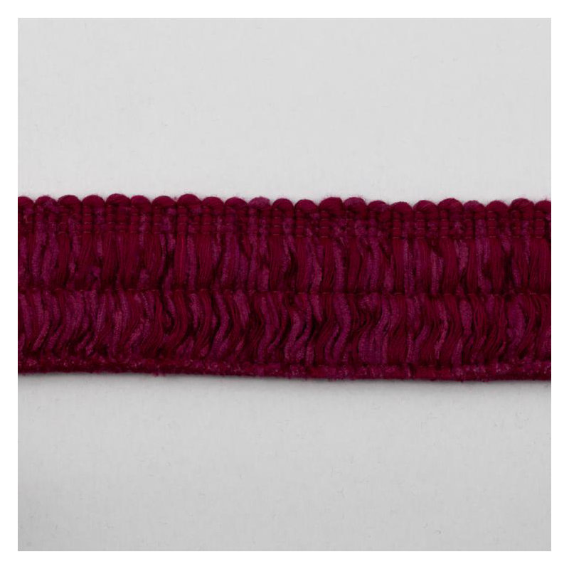 Surfside Brush Fringe Fabric, Fuchsia