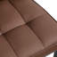 Chaise rembourrée moderne avec structure en métal-456032066