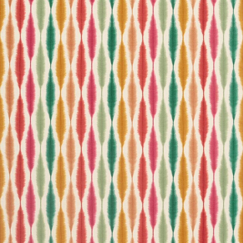 Usuko Fabric, Berry/Ochre/Pistachio