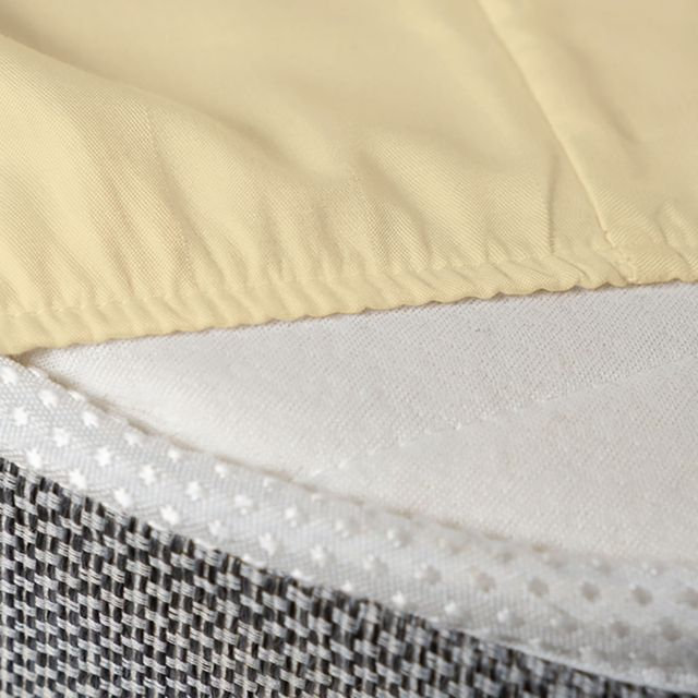 Ensemble de draps rafraîchissant et respirant Hotel Luxurious, Ensemble de draps pour grand lit + 4 taies d'oreil, Beurre