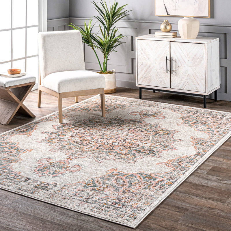 Nathalie Oriental Indoor Rug, Rectangle 4' x 6'