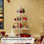 142.98cm H x 101.52cm W Steel Bookcase-1999185889