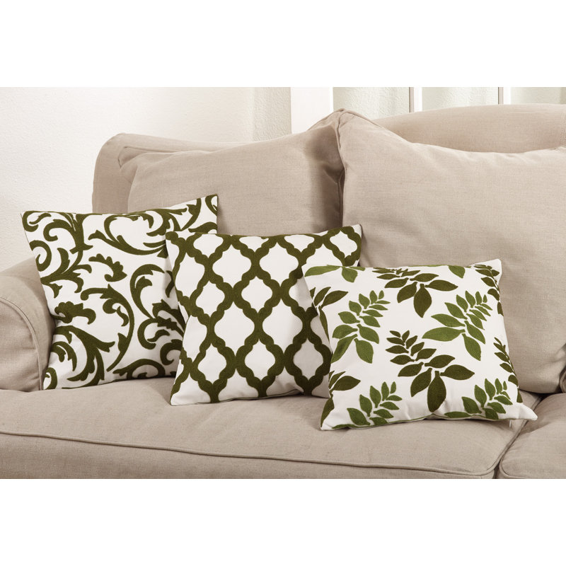 Coussin en coton Pollice Verde, Duvet