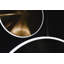 Chrona Modern Round Spun Brass Pendant Light, Vertical-1016443251-1016443248