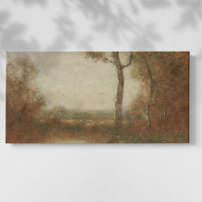 Série paysage - DCCL XXVI - Toile tendue avec châssis encadré - Prêt à être accroché