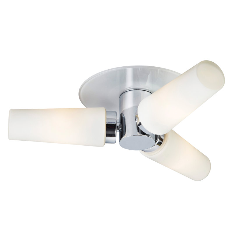 Song Glass Semi Flush Mount