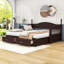 Lit de jour simple en bois avec lit gigogne et 2 tiroirs de rangement Alleson-814409458