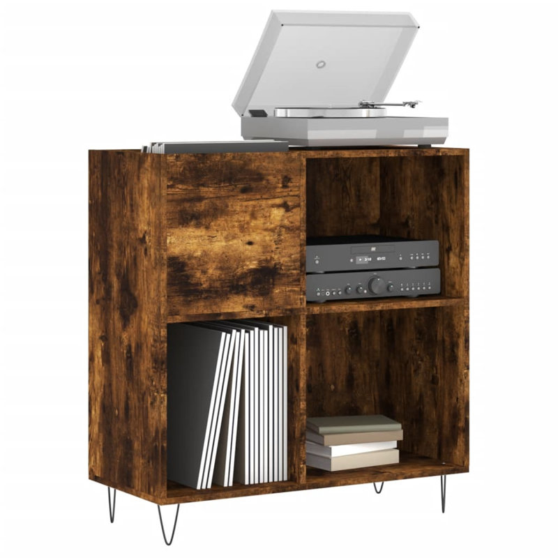 Byxbee 1 - Door Rectangle Accent Cabinet, Smoked Oak