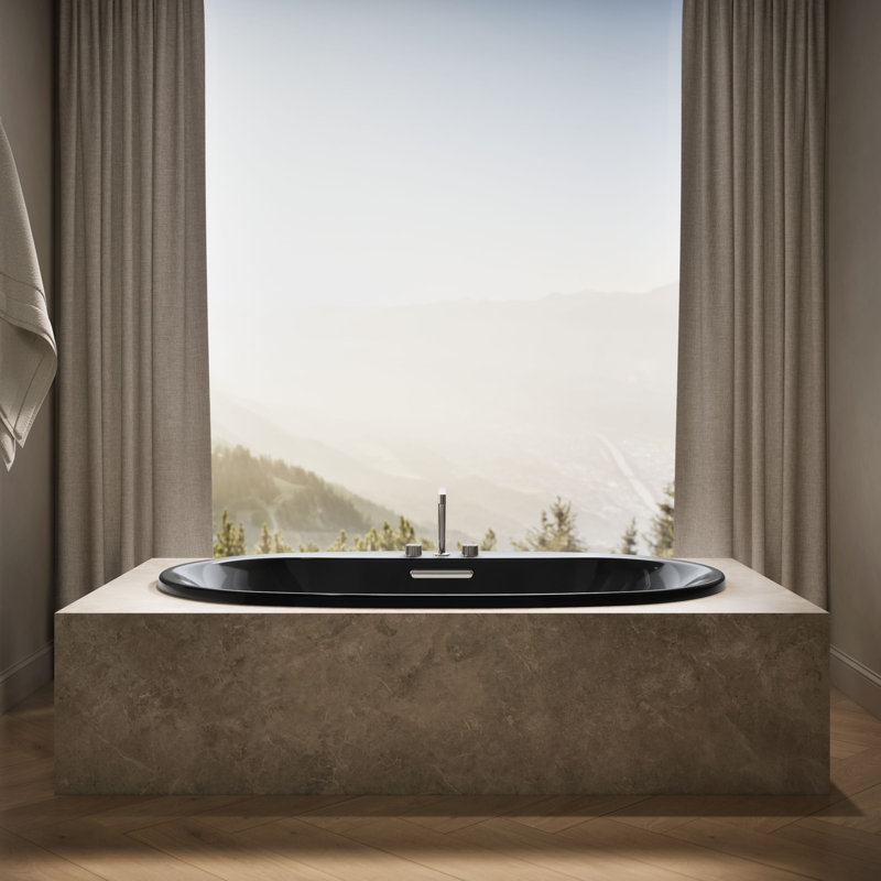 Kohler 72" x 42" Drop-In Bath, White