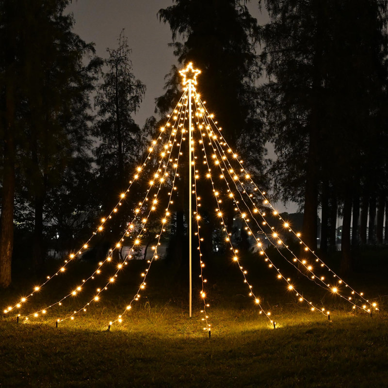 362 branches et arbre lumineux à DEL, Blanc chaud