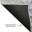Tapis mauve de qualité supérieure lavable à la machine Prisco-1551258304
