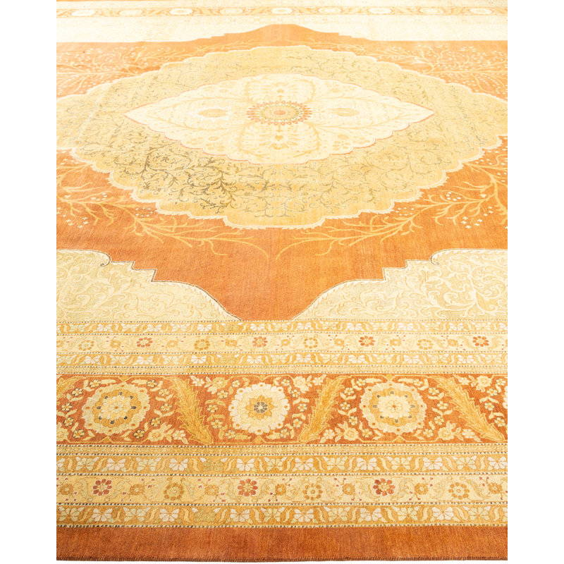 Classic One-of-a-Kind 12' 5" x 17' 9" Hand Knotted Area Rug