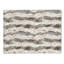 Tapis intérieur / extérieur rectangulaire brun clair / gris en polyester tissé à la machine-875578862
