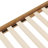 Mid-Century Modern Design Solid Rubberwood Bed Frame, No-Tool Quick Assembly Mortise And Tenon Structure-1848643980-1848643971