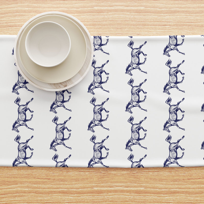 Stromberg Geometric Table Runner, 108" L x 14" W