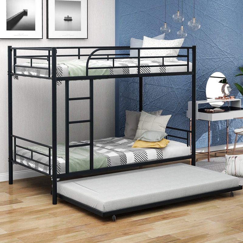 Lit pour enfant Hansa, Noir