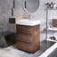 Meuble-lavabo simple autoportant 24 po avec plateau Caloway-593199961-593199966