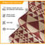 Stair Runner Abrahamson Geometric Hand Woven Indoor Area Rug-40897760