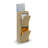 10 Gallons Manual Lift Trash Can Set