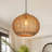 Coastal-Style Rattan Pendant Light for Dining Room-1852047443