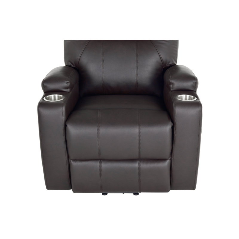 Fauteuil inclinable électrique lève-personne Annazette , Chocolat