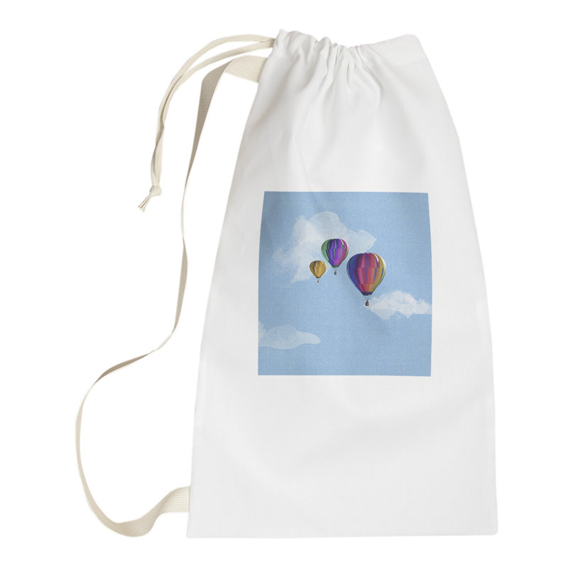 Fabric Laundry Bag with Handles, Large (76.5" H x 29.5" W x 1.5" D)