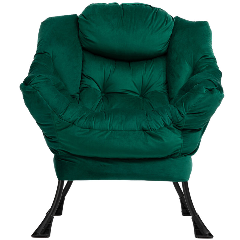 Armchair Accent Chair Lazy Chair, Green
