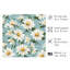 Floral Daisy Flowers, impression d'art moderne sans cadre-959138419