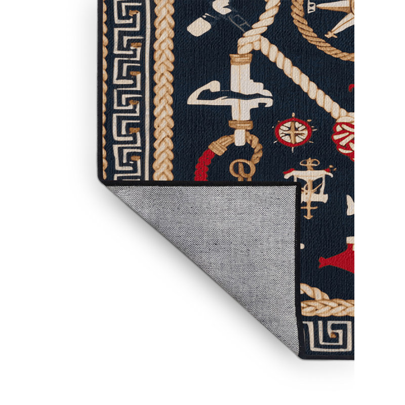  Tapis lavable Coastal Colonial Plus, Carré 7 pi