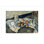 «Still Life of Peaches and Pears» par Paul Cézanne, impression giclée encadrée
