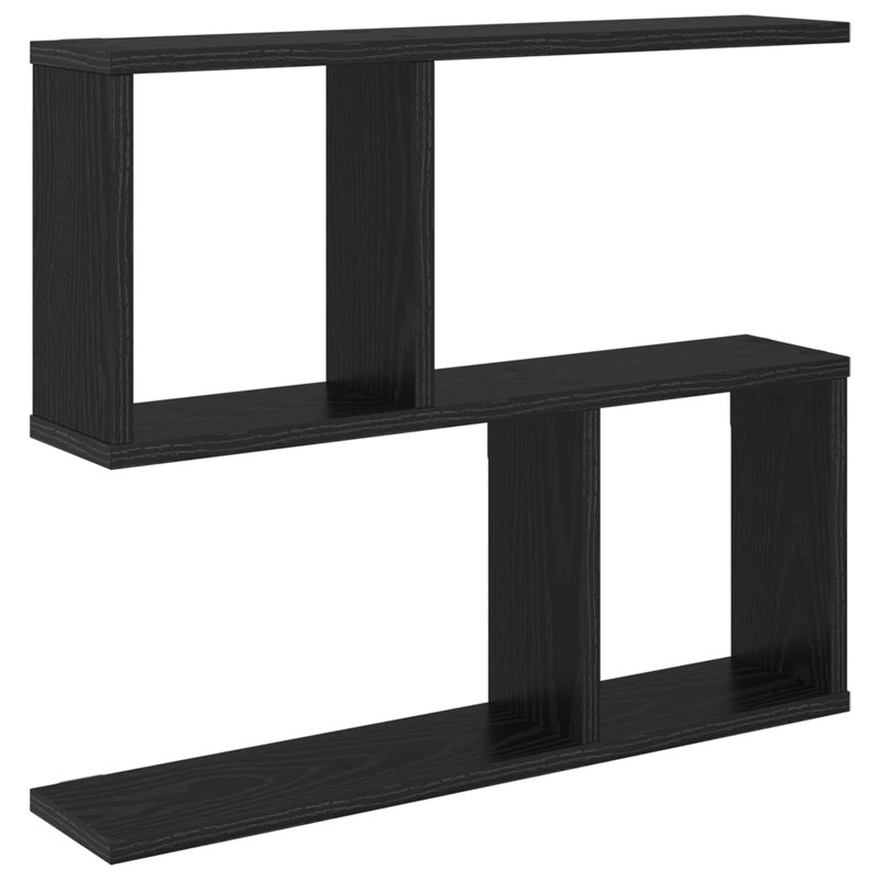  Wall Shelf with Shelf with Storage Engineered Wood Solution Home Indoor