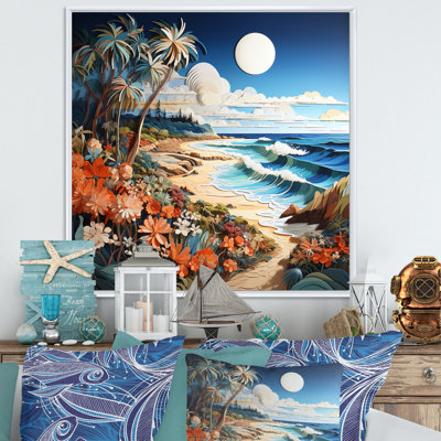 Coastal Escape II - Nautical & Beach Canvas Wall Art