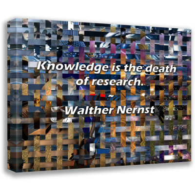 Walther Nernst Quote: Knowledge is the death of research.