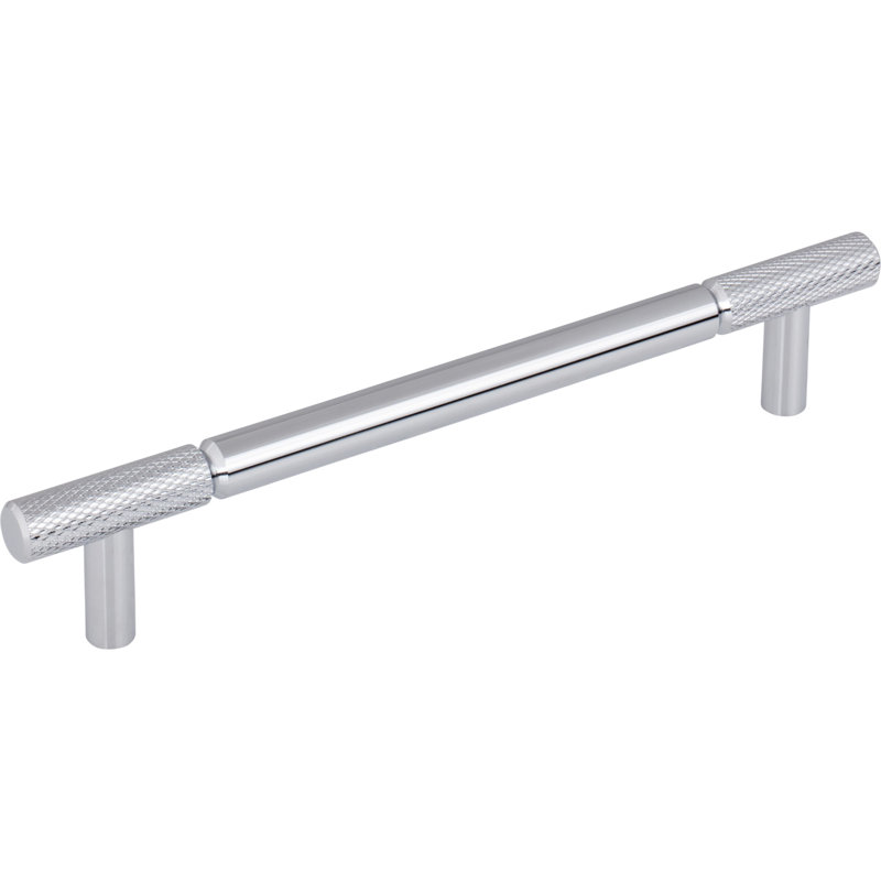 Prestwick Bar Pull, Polished Chrome, 6 5/16" Center To Center