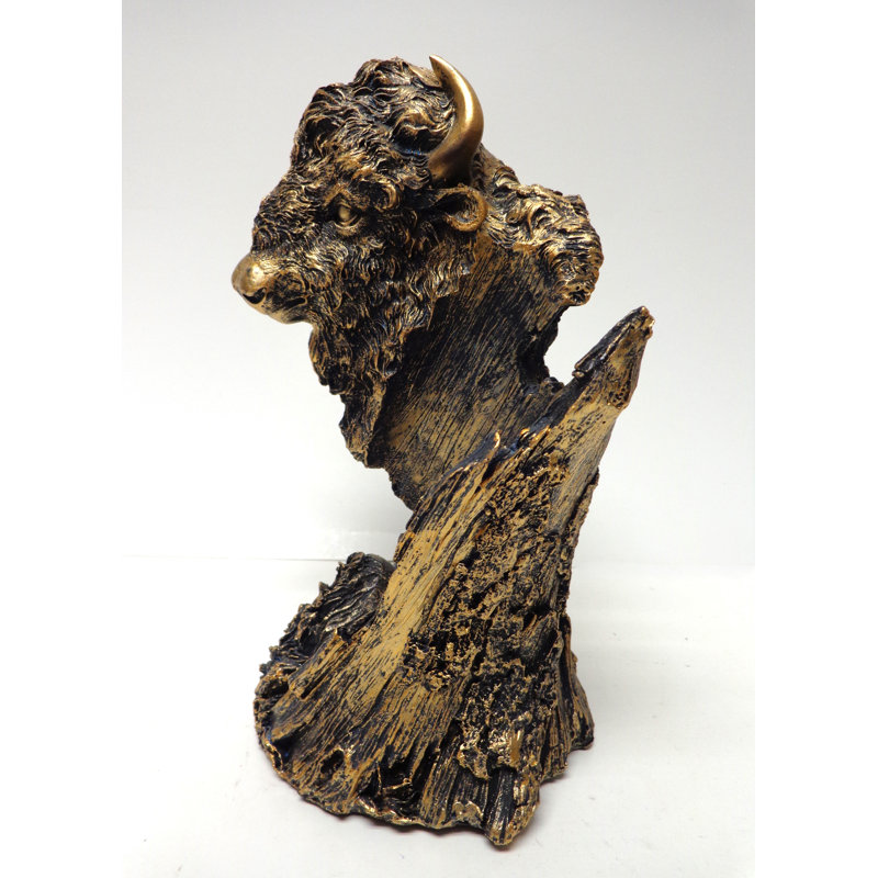 Buffalo Bust Bottle Holder