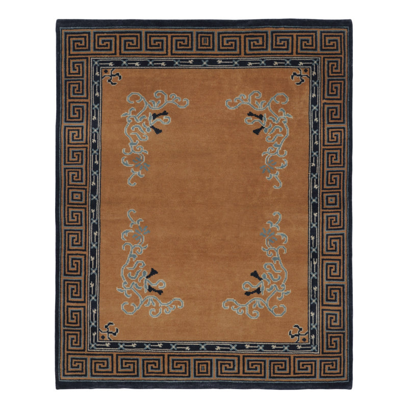 Art Deco Handmade Wool Area Rug