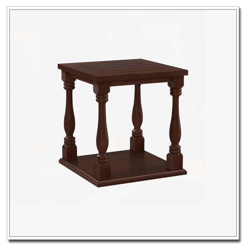 Table d'appoint avec rangement à 2 niveaux, table de bout, table d'appoint et table de chevet