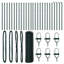 Hexagon Fence Green Steel-546512423
