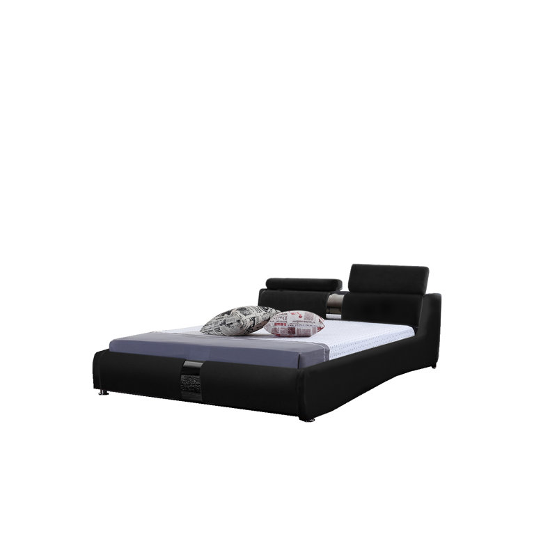 Lit plateforme tapissier Vidur, Grand