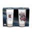 Ensemble de 2 verres à bière 16 oz de l'Université de la Caroline du Sud-128498196