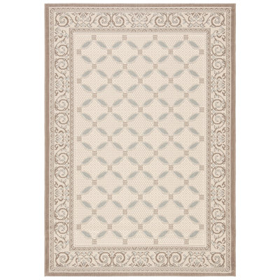 Tapis intérieur / extérieur beige Arneshia
