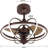 Latravion 3 - Blade Caged Ceiling Fan with Remote Control and Light Kit Included-1369672801-1369672802