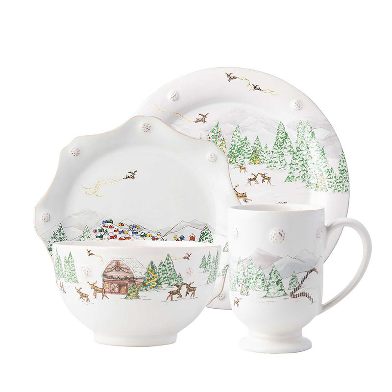 Berry & Thread North Pole 4 Piece Place Setting
